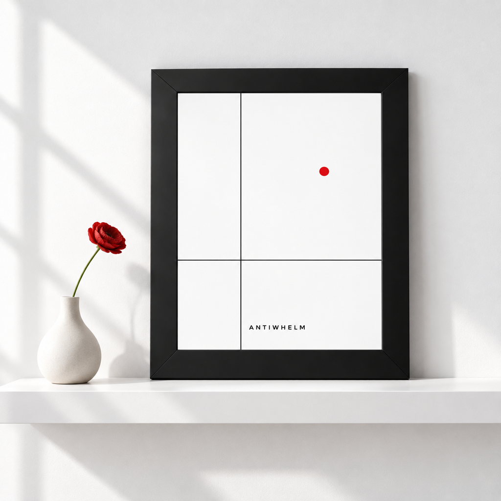 ANTIWHELM™ Grid Framed Poster