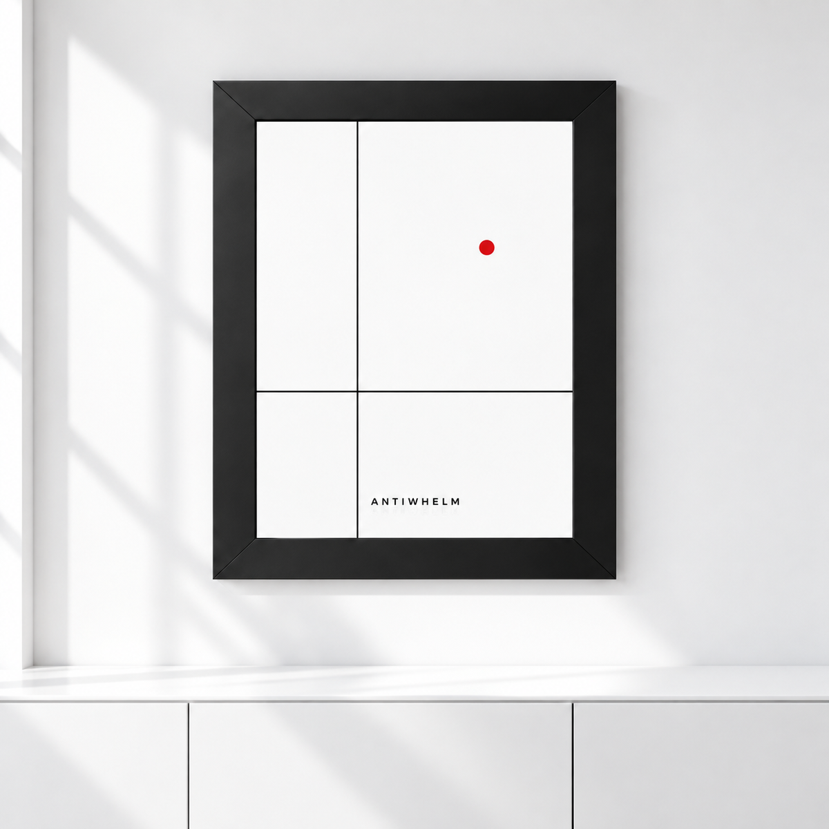 ANTIWHELM™ Grid Framed Poster