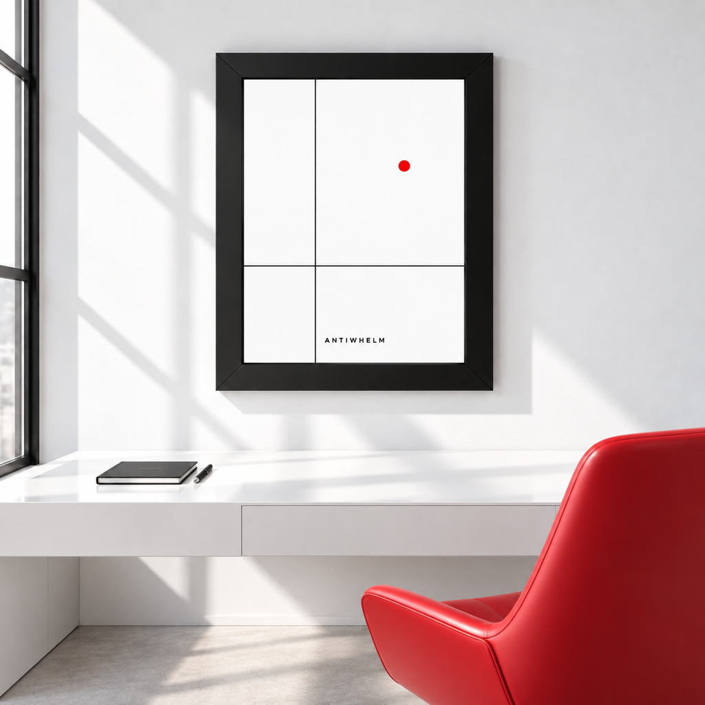 ANTIWHELM™ Grid Framed Poster