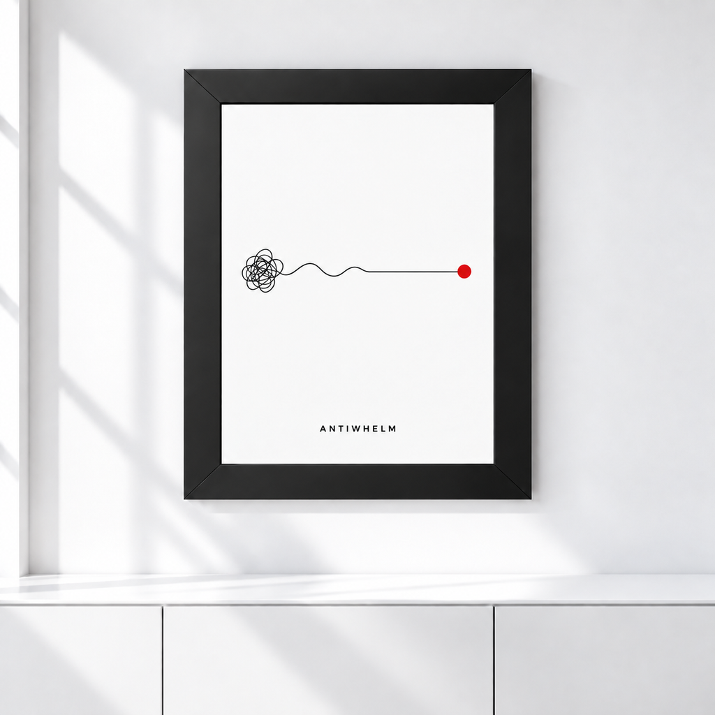 ANTIWHELM™ Settle Framed Poster