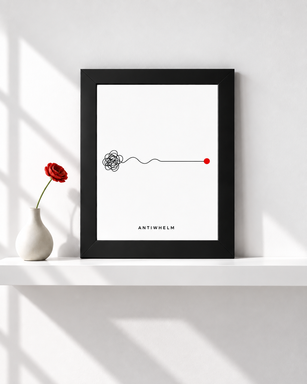 ANTIWHELM™ Settle Framed Poster
