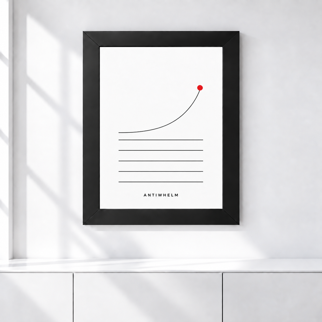 ANTIWHELM™ Your Own Way Framed Poster
