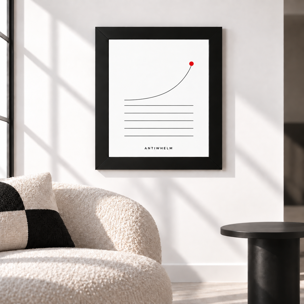 ANTIWHELM™ Your Own Way Framed Poster