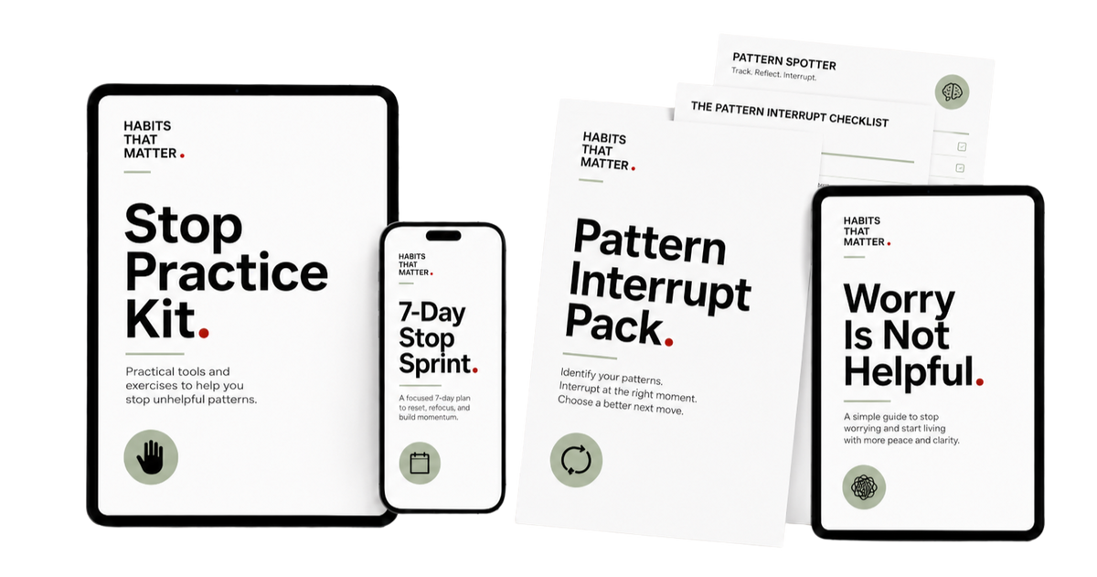 Daily Reset PDF digital product mockup